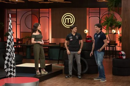 Nelson Piquet Jr. e Cacá Bueno viram comentaristas em prova do MasterChef Brasil