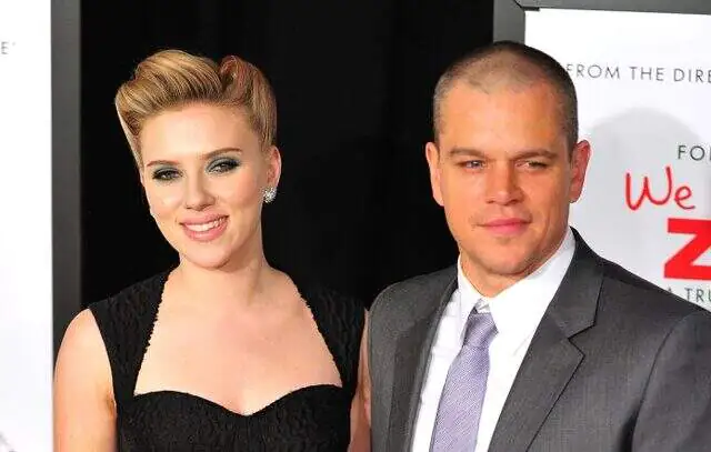 Matt Damon conta experiência ‘horrível’ de beijar Scarlett Johansson