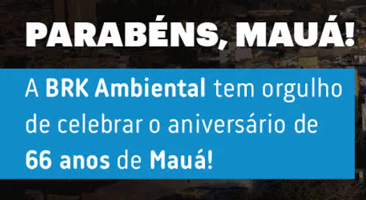 Mauá comemora 66 anos com avanço nos índices de saneamento