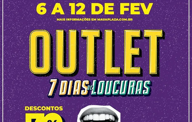 Mauá Plaza Shopping realiza 7 Dias de Loucura com descontos de até 70%