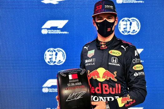 No Bahrein, Verstappen confirma boa fase e conquista 1ª pole da Fórmula 1 em 2021