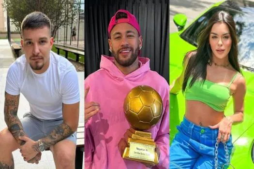 Sobrou até para o Neymar, MC Gui expõe troca de mensagens da ex com o jogador