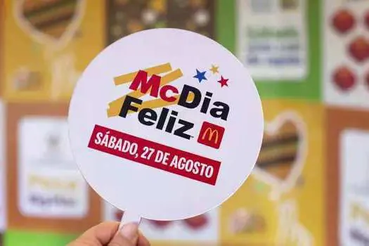 Com apoio de influenciadores, McDia Feliz faz contagem regressiva para o dia da campanha