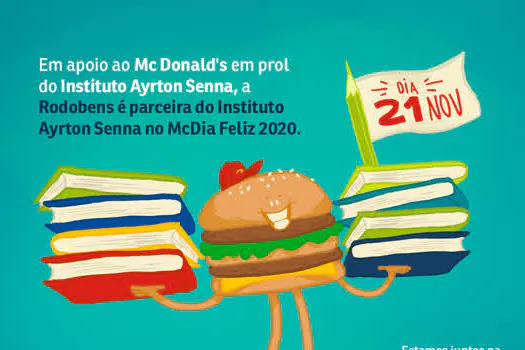 Rodobens reforça apoio à campanha McDia Feliz