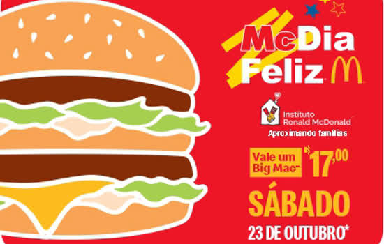 Começam as vendas antecipadas para o McDia Feliz 2021