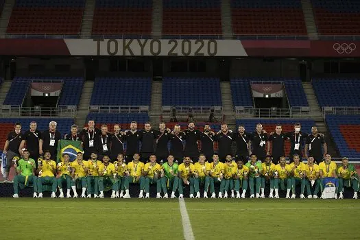 Depois da primeira, ninguém segura mais a gente; Brasil é bicampeão olímpico no futebol