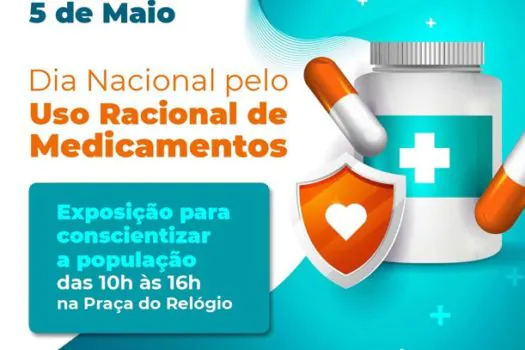 Mauá realiza exposição no Dia Nacional do Uso Racional de Medicamentos