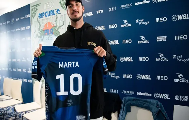 Medina compete em Portugal com nome de Marta na camisa: ‘Orgulho brasileiro’