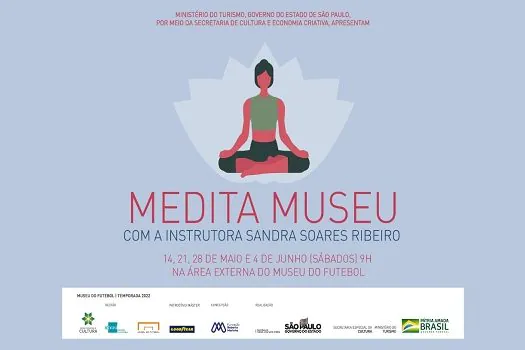 Museu do Futebol oferece sessões gratuitas de meditação