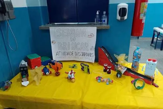 Escola de Ribeirão Pires utiliza materiais recicláveis para educação ambiental