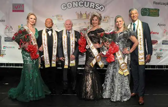 Mister Melhor Idade de Santo André conquista 3º lugar em competição estadual