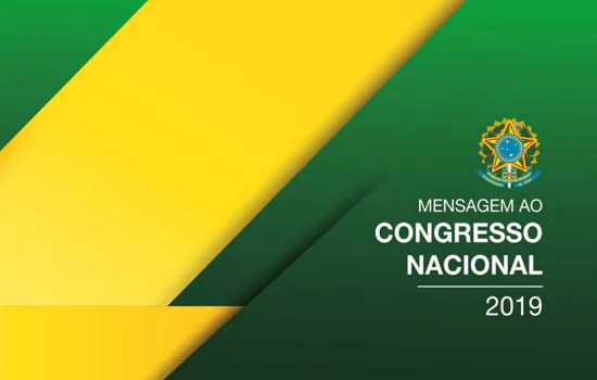 Bolsonaro manda mensagem presidencial ao Congresso