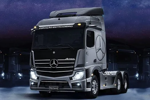 Em causa própria – Mercedes-Benz comemora 65 anos no Brasil com série especial do Actros