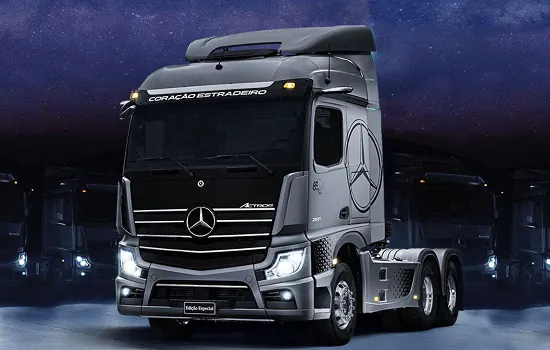 Em causa própria – Mercedes-Benz comemora 65 anos no Brasil com série especial do Actros