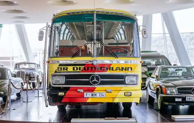 Conforto do ônibus O 302 da Mercedes-Benz fez história na Copa do Mundo de 74