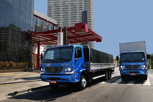 Mercedes-Benz do Brasil registra crescimento nas exportações de caminhões e ônibus