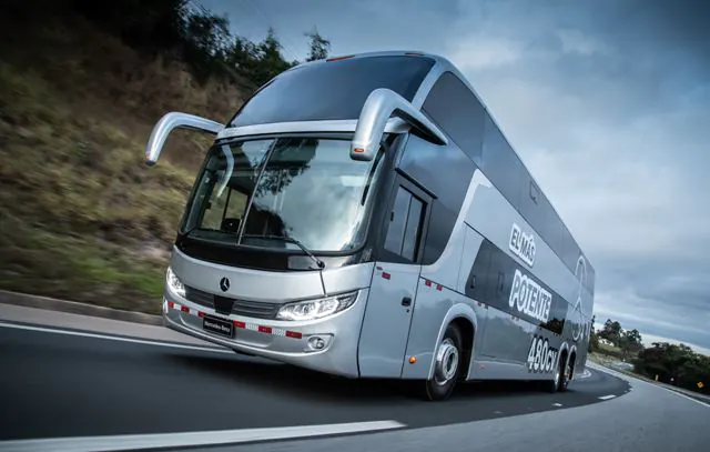 Mercedes-Benz do Brasil lança ônibus rodoviários O500 mais potentes para países andinos