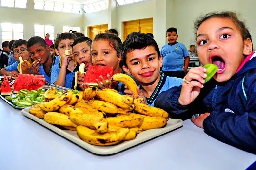 Santo André oferece ações de educação alimentar/nutricional a estudantes da rede municipal