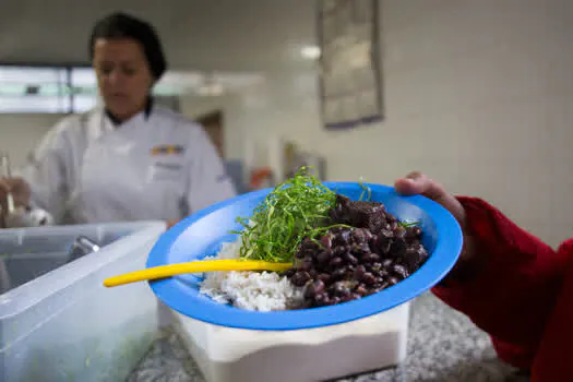 Escolas da rede estadual de SP estão disponíveis para o fornecimento de merenda escolar