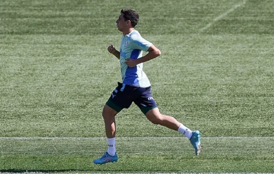 Merentiel faz primeiro treino no Palmeiras e Raphael Veiga retorna após covid