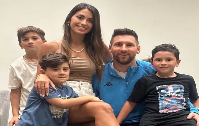 Antonela é paixão de infância de Messi