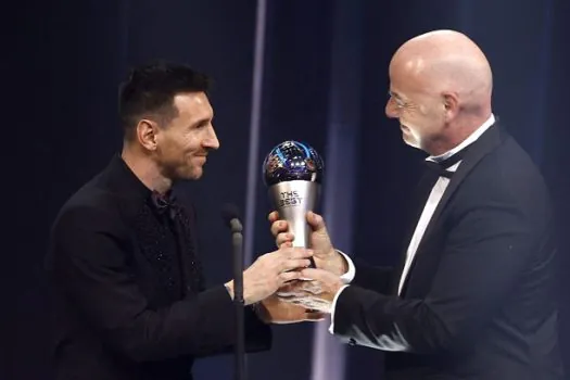 Messi é eleito o melhor jogador de futebol do mundo pela Fifa