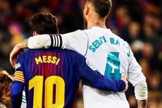 Ex-rival, Sergio Ramos dá as boas vindas a Messi no PSG: “Quem diria?”