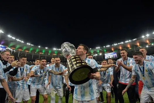 Craque da Copa América, Messi celebra ‘tirar um peso das costas’ com a Argentina