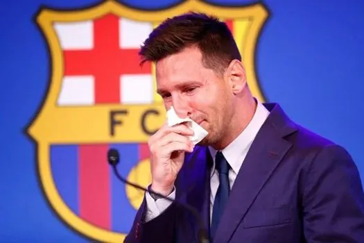 Presidente da La Liga diz que saída de Messi do Barcelona é “um pouco traumática”