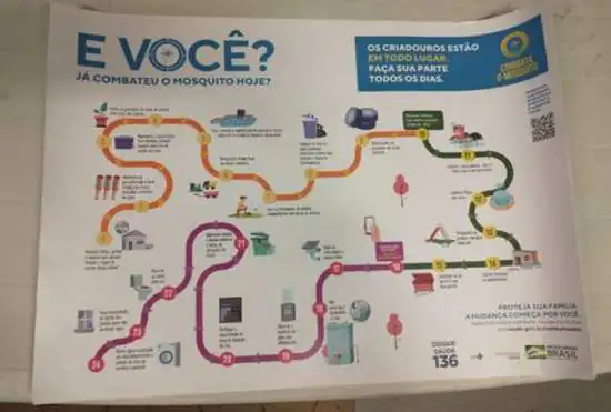 Campanha nas linhas de metrô foca na conscientização para combater dengue e arboviroses