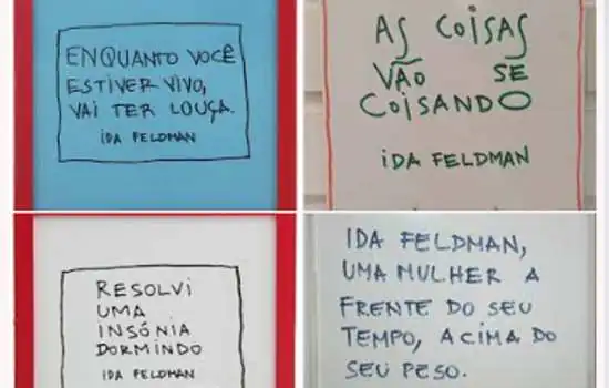 Exposição “Ida Feldman