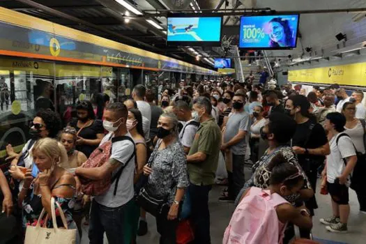 Após dia de caos, Linha 4-Amarela do Metrô de SP volta a funcionar normalmente