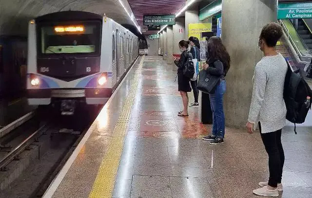 No Metrô de SP