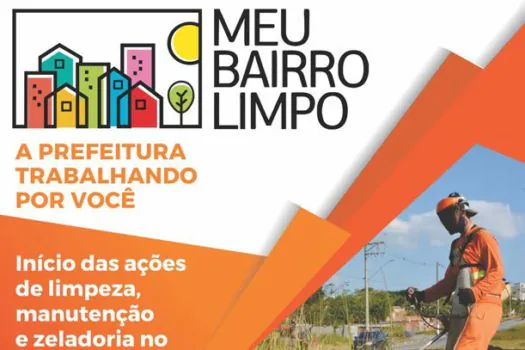 Programa ‘Meu Bairro Limpo’ chega ao Parque das Américas