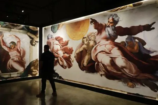 MIS Experience: exposição “Michelangelo: O Mestre da Capela Sistina” vai até dia 31