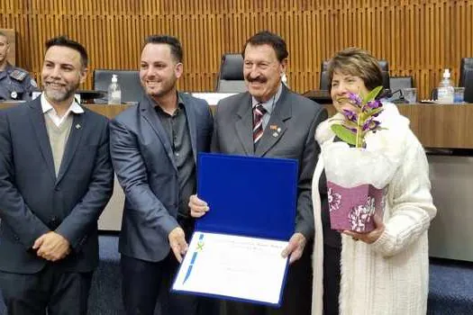 Milton Bigucci recebe título de Cidadão Honorário de Santo André