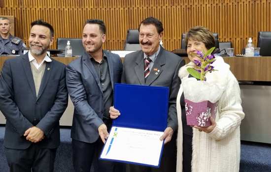 Milton Bigucci recebe título de Cidadão Honorário de Santo André