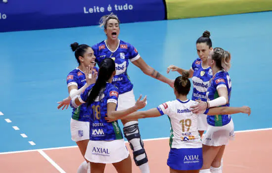 Superliga Feminina 19/20: Itambé/Minas vence Fluminense e segue invicto