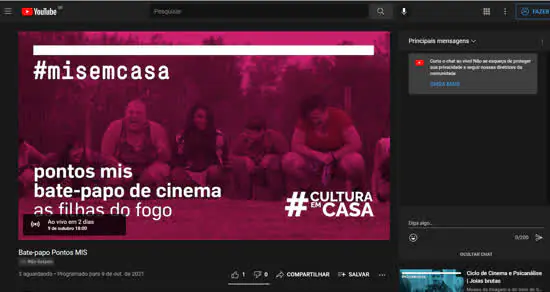 Ribeirão Pires e MIS promovem nova edição do Bate-papo de Cinema