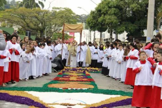 Ribeirão Pires promove Procissão de Corpus Christi nesta quinta-feira (08)