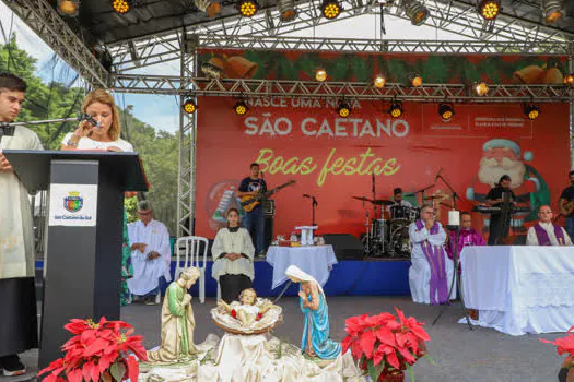 São Caetano tem show e missa campal de Natal