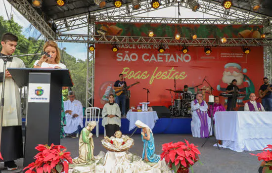 São Caetano tem show e missa campal de Natal