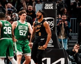 Boston Celtics arrasam 76ers na 'estreia' de Embiid como MVP da