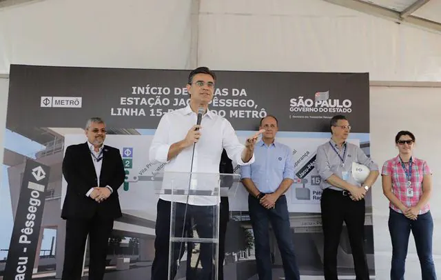 SP inicia obras de ampliação da Linha 15-Prata do Metrô