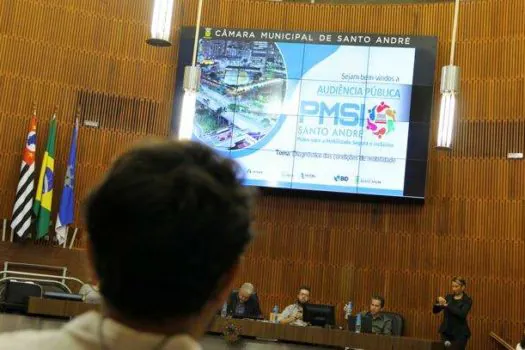 Santo André realiza segunda audiência pública do Plano de Mobilidade Segura e Inclusiva