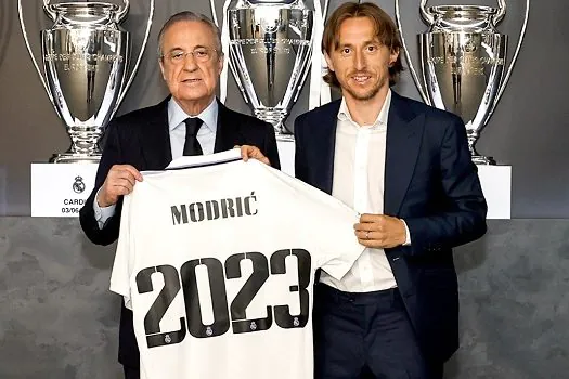 Real Madrid estende contrato de Modric por mais uma temporada