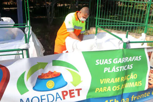 Moeda Pet acontece no portão principal do Parque Central neste sábado