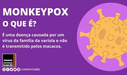 Consórcio ABC lança campanha de prevenção da monkeypox