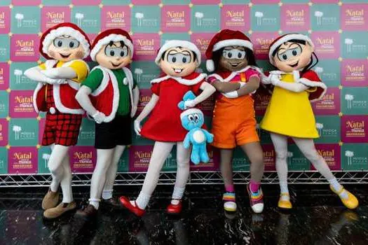 Mooca Plaza convida para um Natal especial com a Turma da Mônica