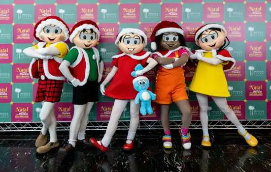 Mooca Plaza convida para um Natal especial com a Turma da Mônica